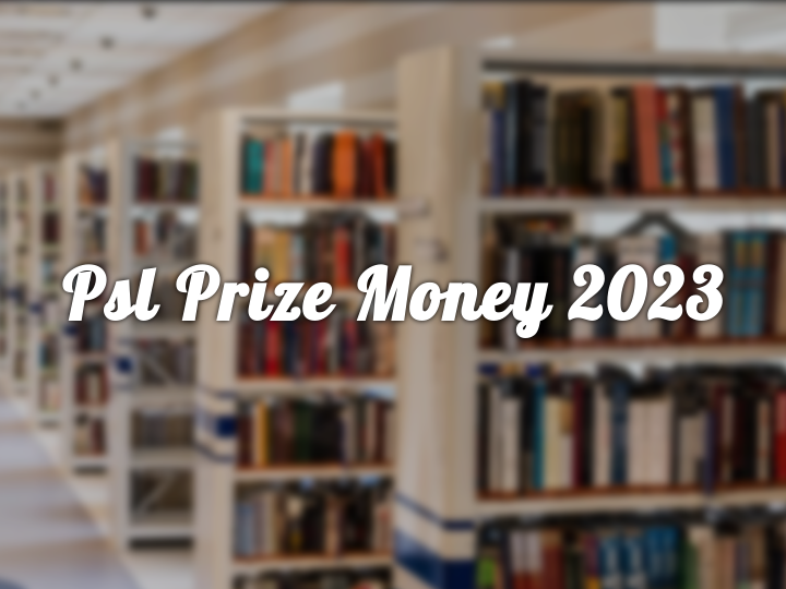 PSL Prize Money 2023