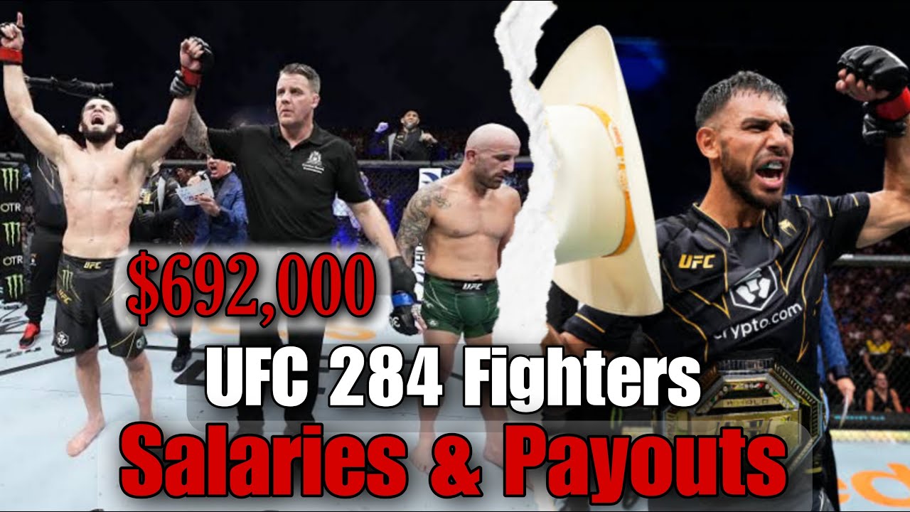 UFC 284 Payouts