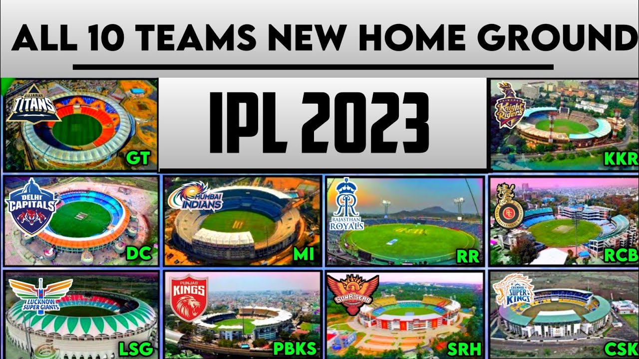IPL 2023 Venues