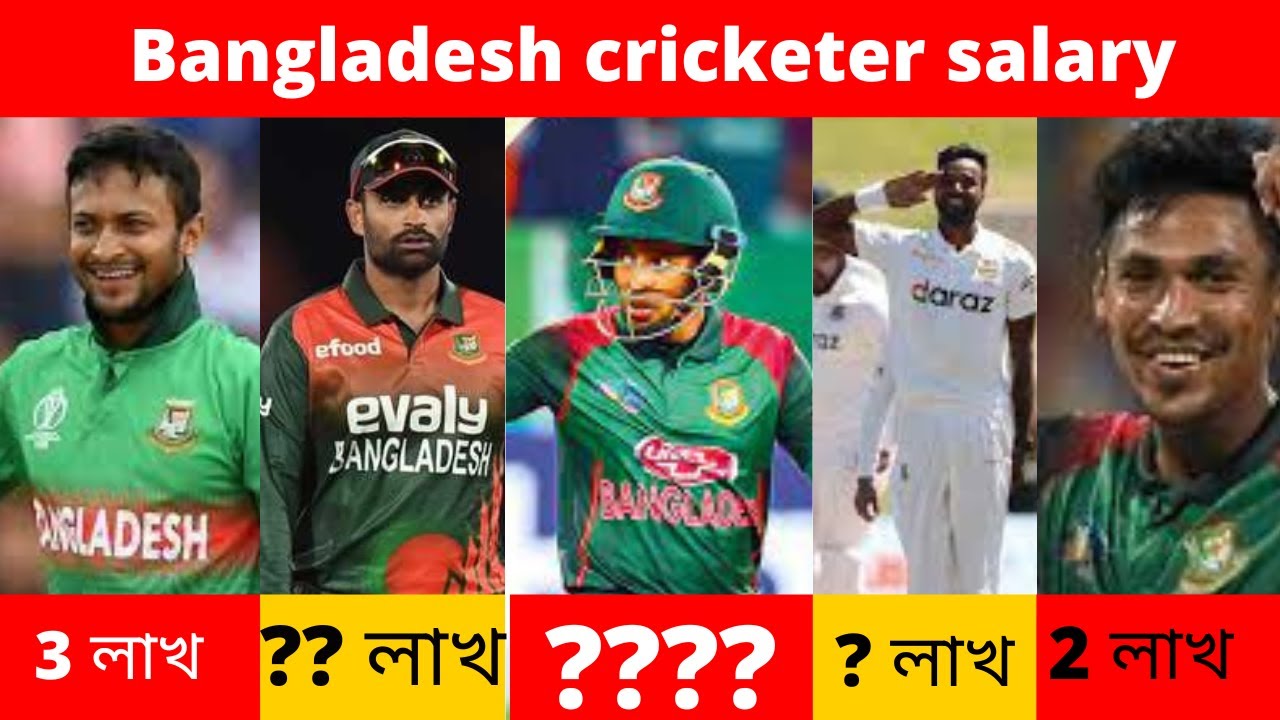Bangladesh Cricket Players Salary List 2023